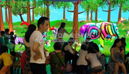 智立方互动投影游戏 淘气堡儿童乐园持续盈利快速发展的金钥匙